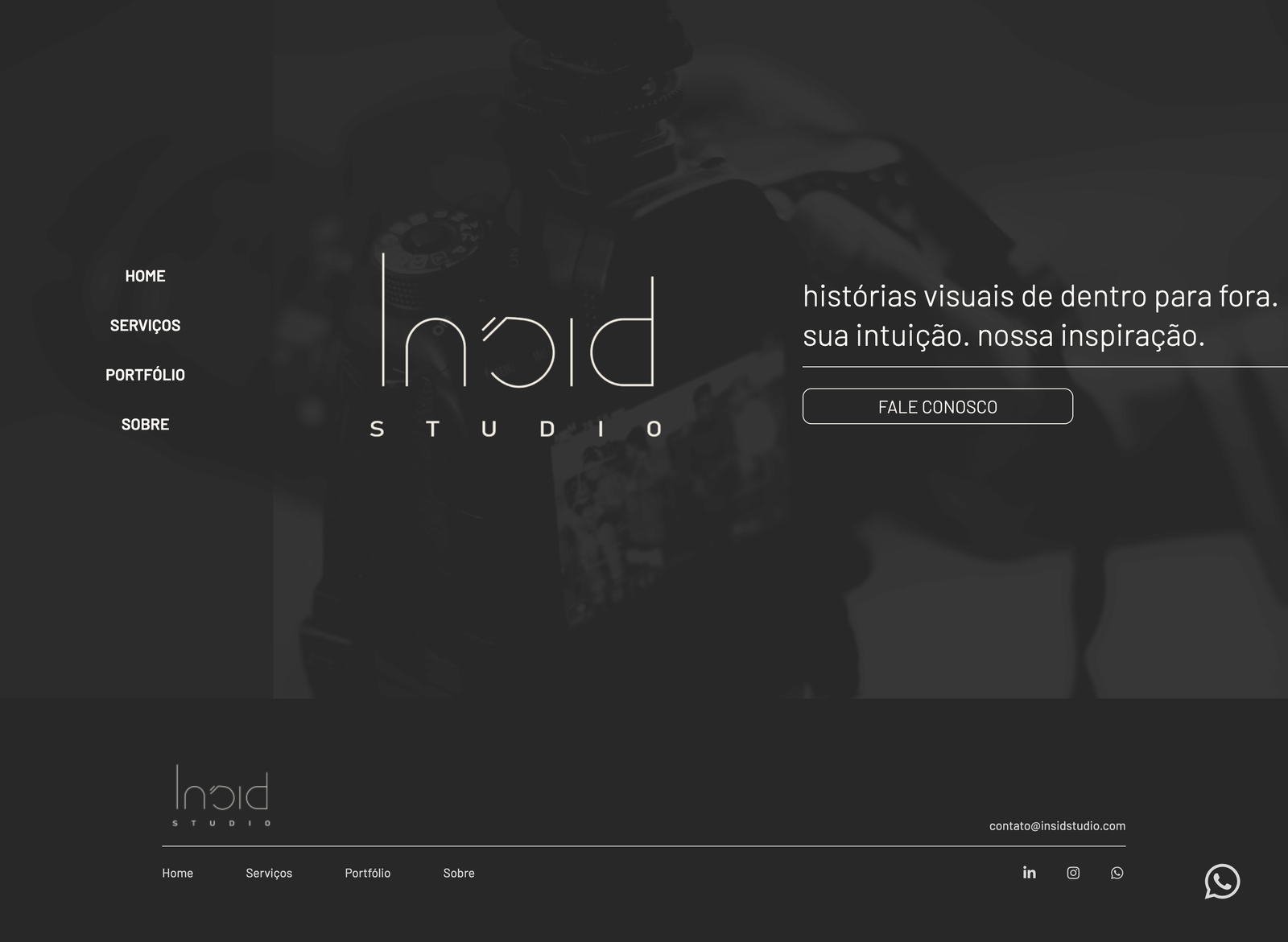 Site para Agências Audiovisuais